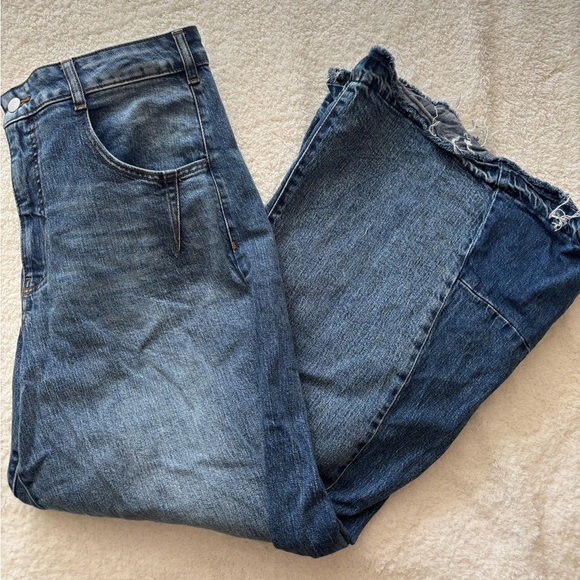 Pilcro Denim - pilcro anthropologie distressed flare jeans